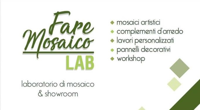 Fare Mosaico Lab: locandina dell'inaugurazione