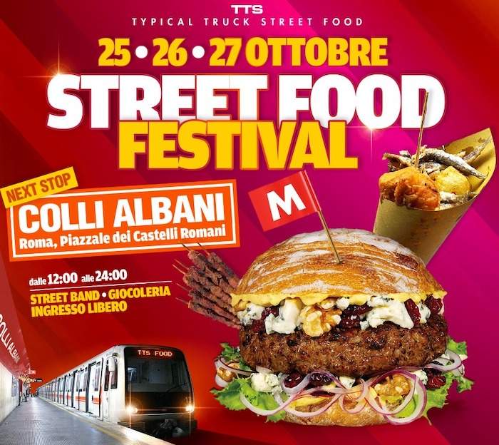 Street Food Festival Colli Albani: locandina, testo nell'articolo